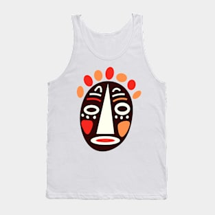 African Mask Tank Top